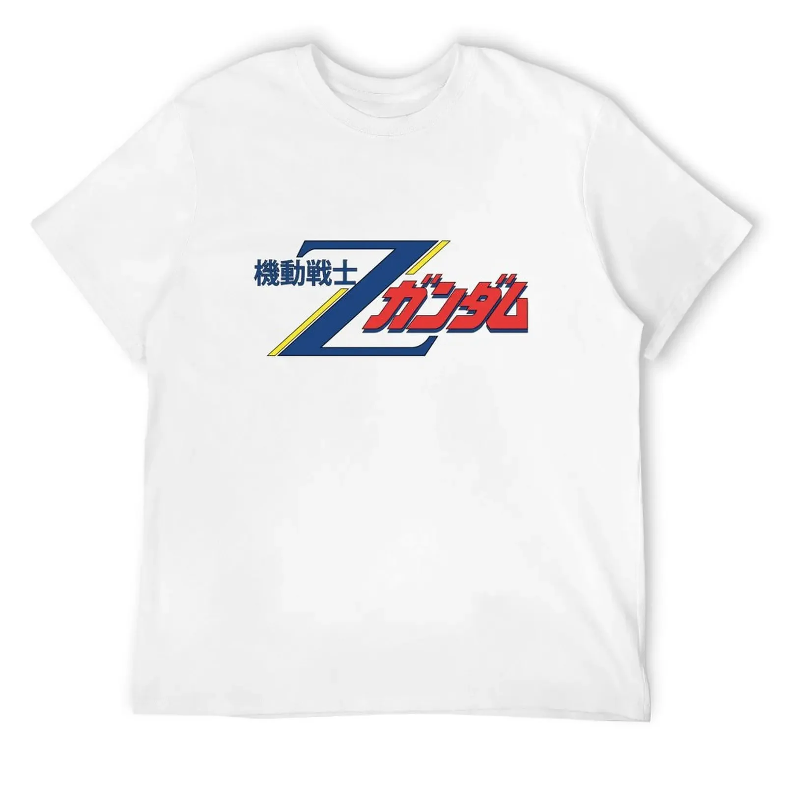 Gundam Zeta футболка белая хлопковая мужская