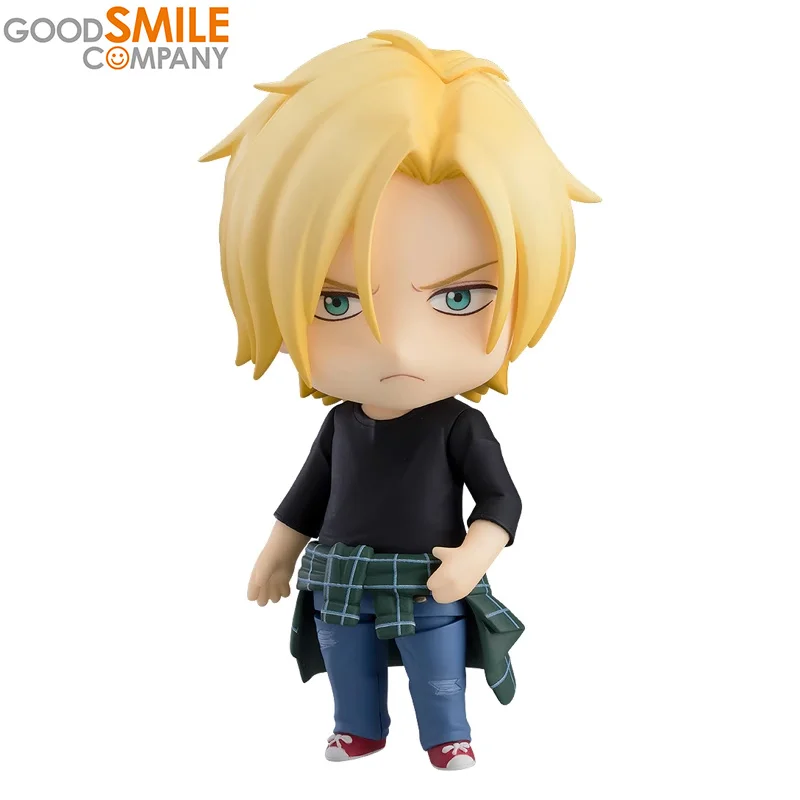 

Original Good Smile GSC Nendoroid 1077 BANANA FISH Ash Lynx Anime Figure Action Model Collectible Toys Gift