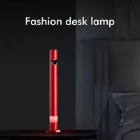 portable fashion desk lamp aluminum alloy charging atmosphere night light magnetic table lamps for bedroom office and computer