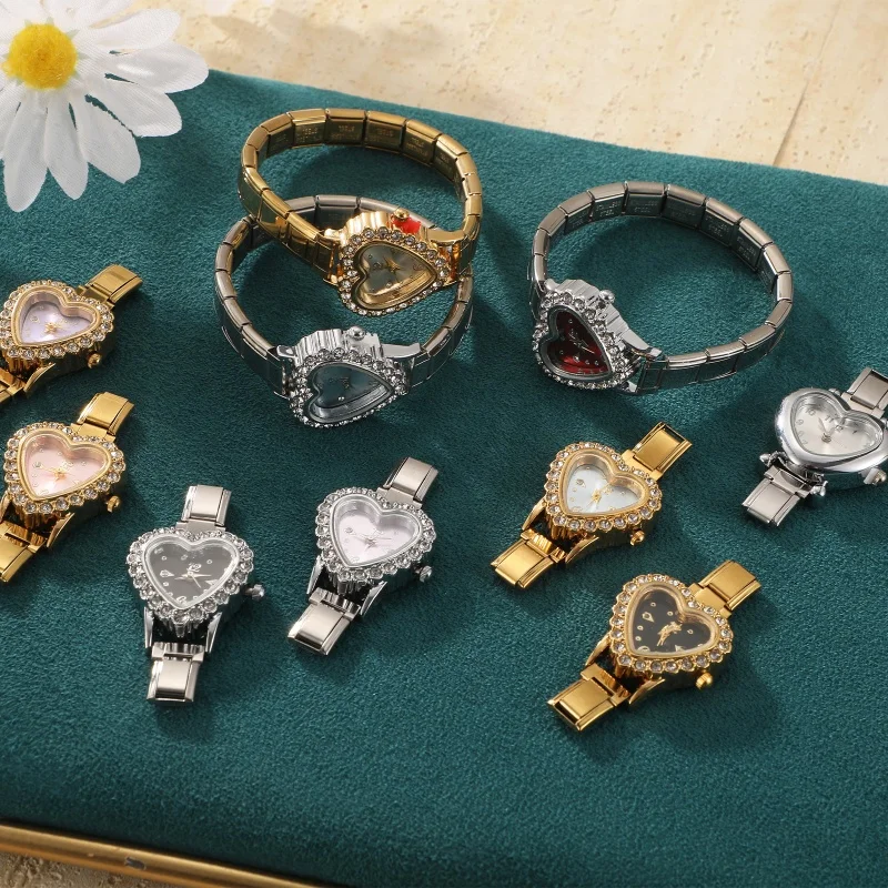 Фото Модный разъем для часов из нержавеющей стали, подходит для 9 мм, итальянские подвесные звенья, женские квадратные часы, браслет, браслет, сделай сам, ювелирные изделия, подарок №5
