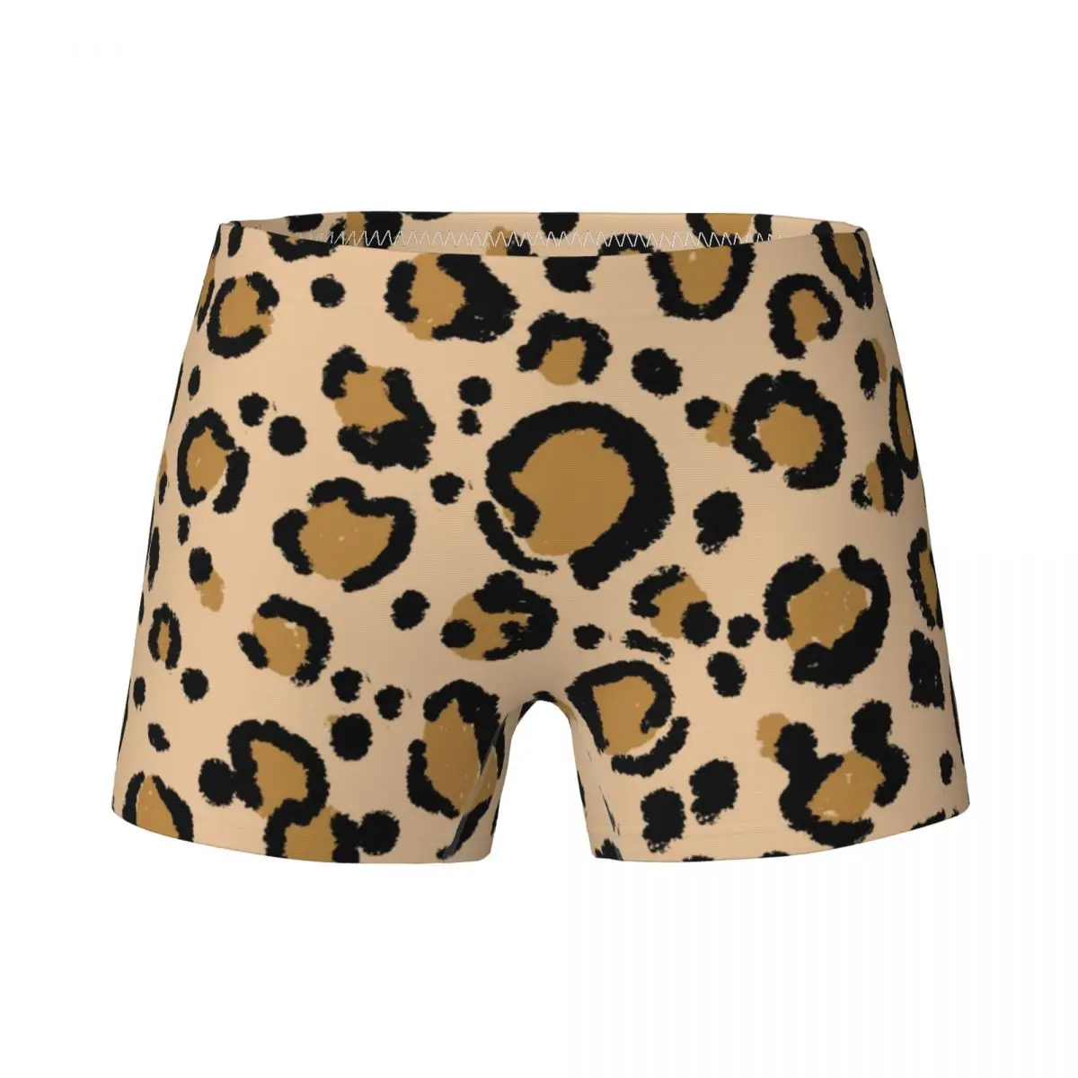 

Young Girl Leopard Print Boxers Children's Cotton Underwear Kids Teenagers Cheetah Animal Brown Beige Underpants Shorts 4-15Y