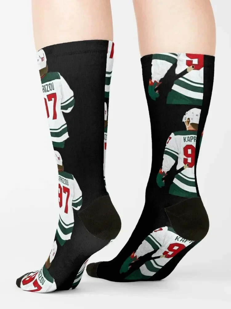 Носки Kirill Kaprizov 97 снежные хип-хоп японские модные зимние подарки женские носки