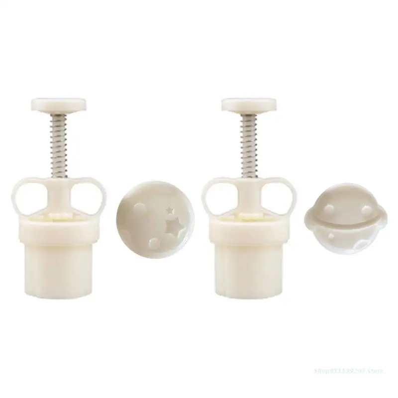 

C5AD форма для выпечки Луна Ручной пресс ure, резак для печенья, изысканный кондитерский инструмент в форме фотоэлемента, лунный кондитерский п...