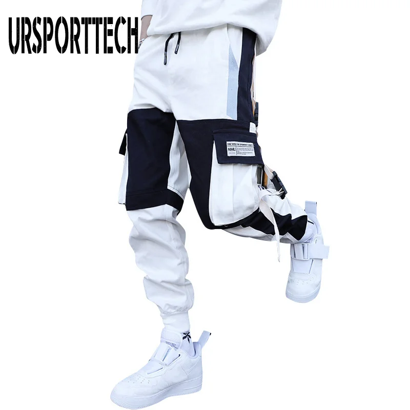 

Streetwear Men's Multi Pockets Cargo Harem Pants Hip Hop Casual Male Track Pants Joggers Trousers Fashion Harajuku Men Pant