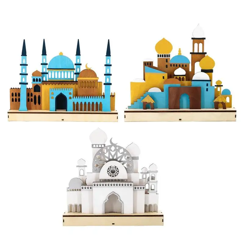 

Украшение для исламского фестиваля, искусственное трехмерное ночное украшение, декоративная лампа для фестиваля, товары для декора спальни