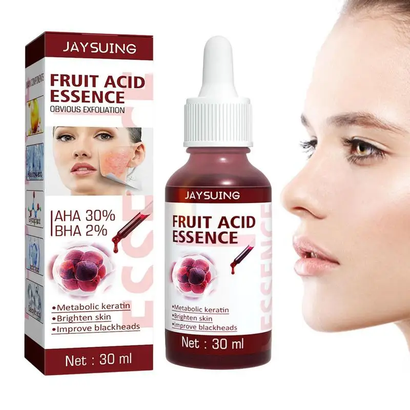 

Hydrating Serums Rejuvenating Face Fruit Acid Essence Liquid 1 Fl Oz Firming Facial Essence Moisturizes & Smooths Fine Lines