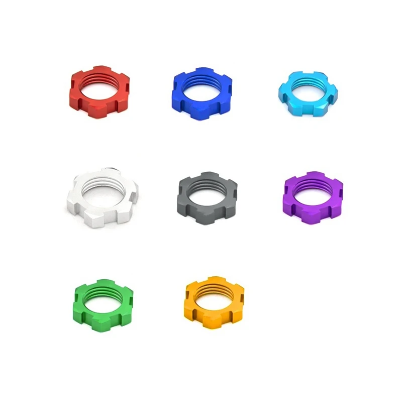 4 шт. 17 мм шестигранные гайки шлицевые ступицы колес 5353X для RC Traxxas 1/10 E-MAXX Summit E-REVO REVO