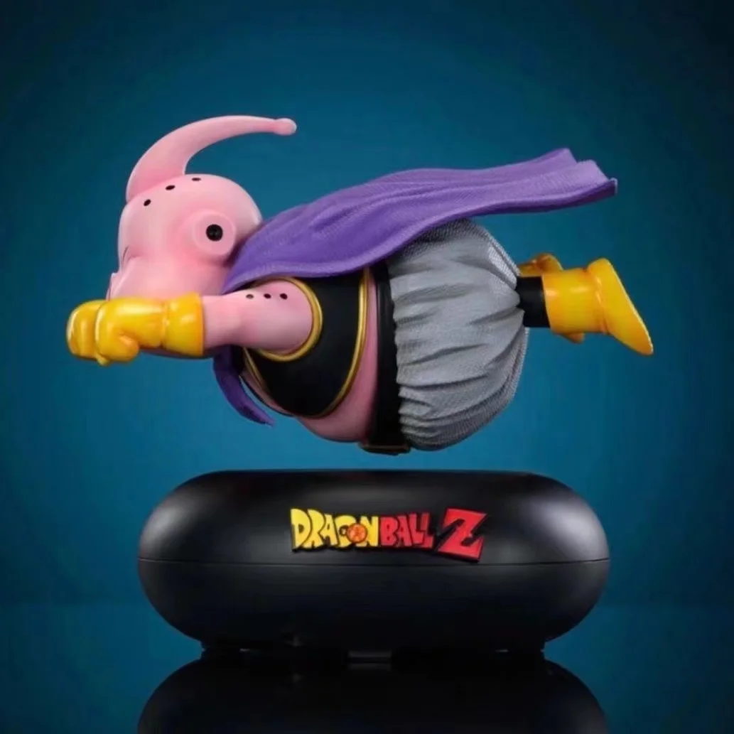 Фото Аниме Dragon Ball Z Flying Fat Buu Фигурка Магнитная Левитация Majin Buu Фигурки Статуя из ПВХ Коллекция Модель Игрушки Подарки №2
