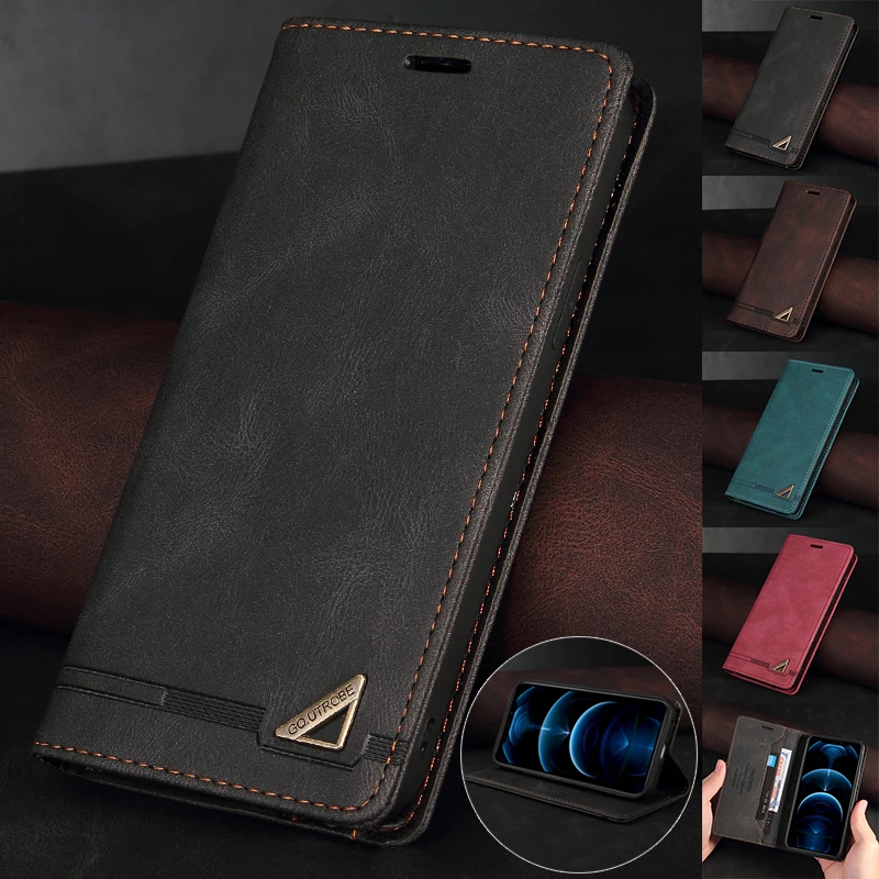 

Leather Case For Samsung Galaxy S22 S21 S20 Note20 Ultra Note10 S10 Plus A32 A42 A52 A72 S20FE A21S A51 A71 A50 A70