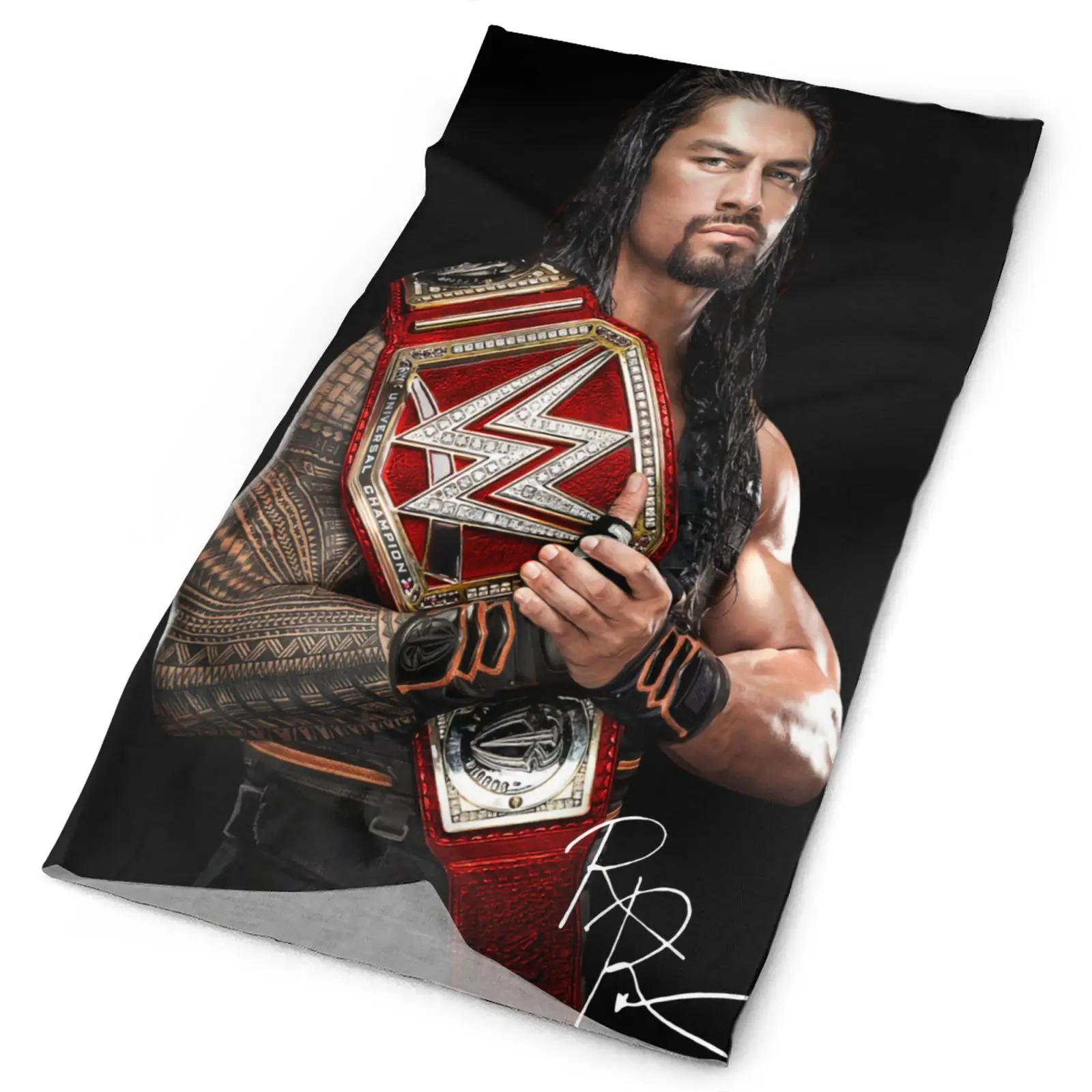 

Мужская бандана в римском стиле Wwe Champion un, шарф для женщин и мужчин, мужская бандана, сэкономная маска на шее, маска для лица, женская и Мужска...