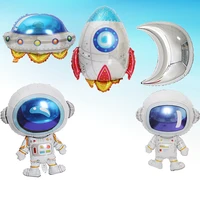 balloon balloons space foil outer party planet baby supplies decor birthday shower spaceman aluminum airship moonhelium