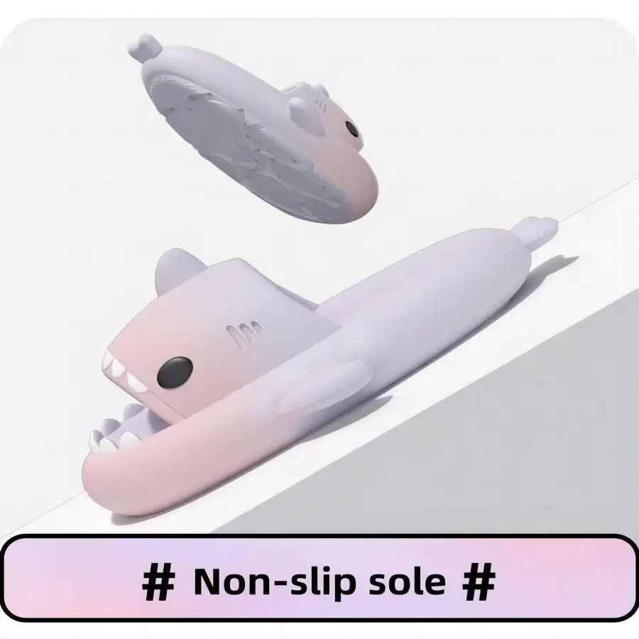 Летние детские тапочки с градиентом дышащие унисекс домашние для ванной на