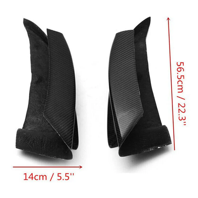 

1Pair Splitter Front Bumper Fog Lamp Splitter Lip Body Kit for-BMW F30 F35 Sedan 4 Door M-Tech M Sport 2014-2019