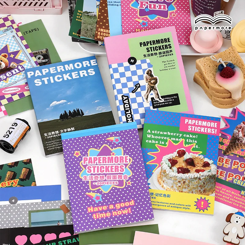 

20 компл./лот Kawaii канцелярские наклейки Life fantasy DIY нежелательные наклейки планировщик декоративный мобильный