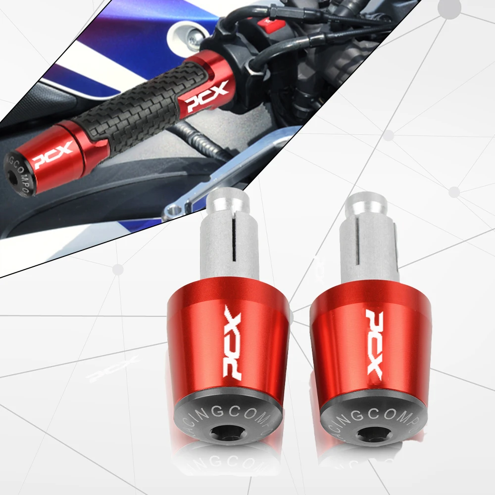 

For Honda PCX125 PCX150 PCX160 PCX 125 150 160 2017 2018 2019 2020 2021 Motorcycle Handlebar Grips End Handle Bar Cap End Plug