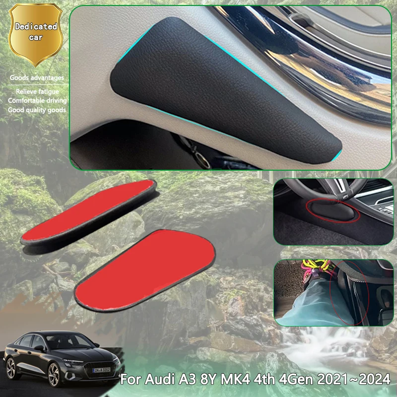 Для Audi A3 8Y MK4 4-го поколения 2021 ~ 2024 2022 Автомобильная поддерживающая Подушка до