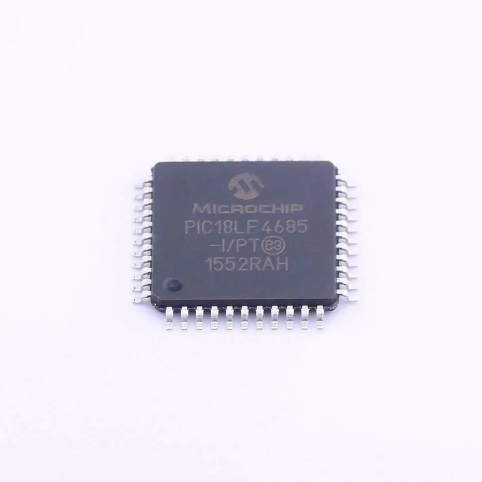 

MCU 8-bit PIC18 PIC RISC 96KB Flash 2,5 V/3,3 V/5V 44-контактный лоток TQFP-лотки PIC18LF4685-I/PT