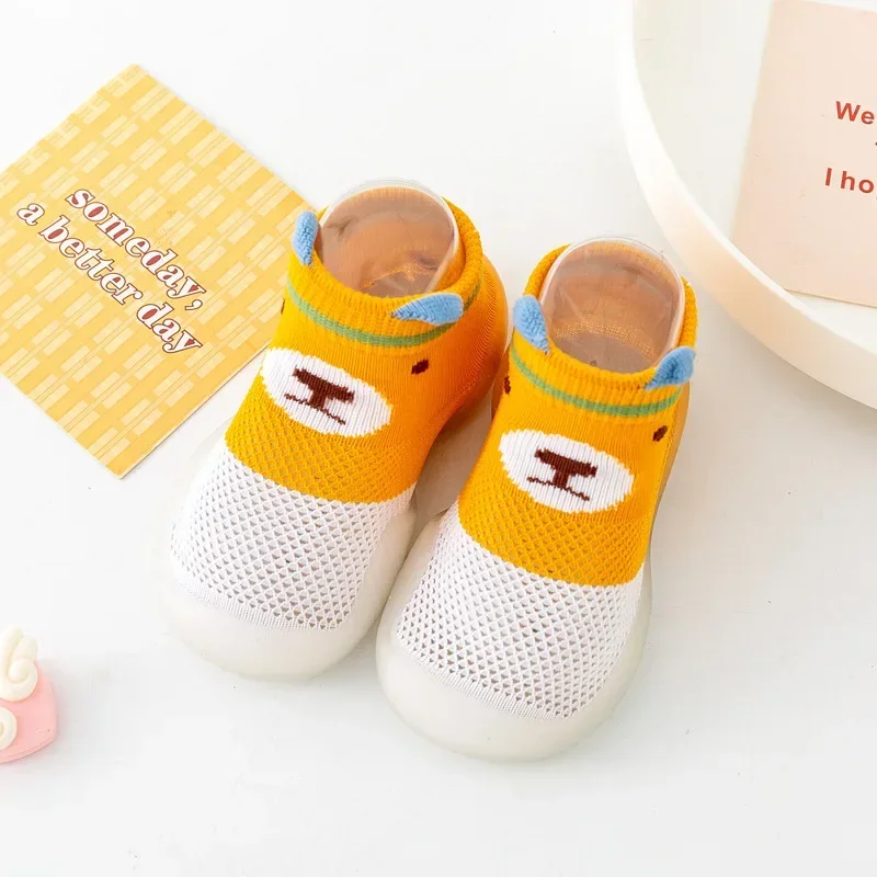 Лидер продаж модные нескользящие носки для комаров детская обувь и малышей