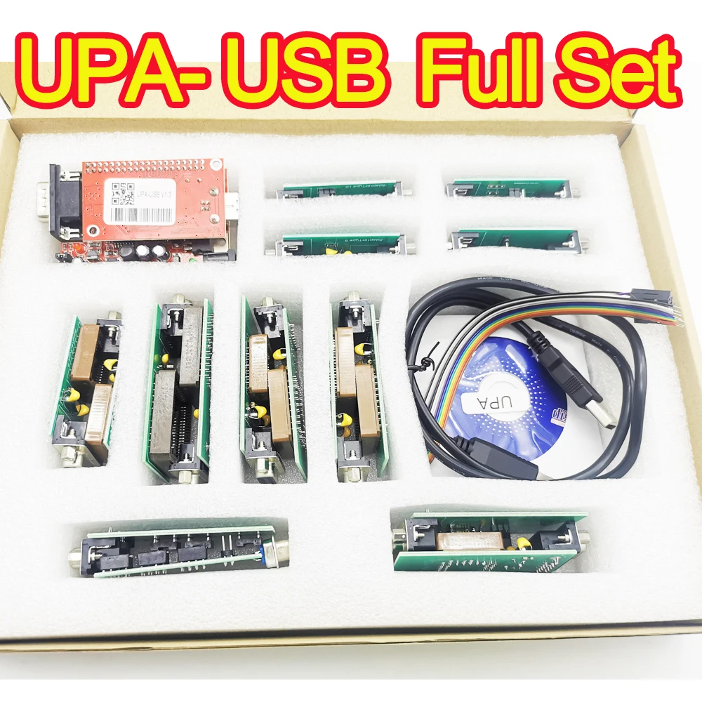 

Qualify V1.3 UPA USB Programmer Full Adapters UPA Chip Tuning Tools AUTO ECU Programmer Serial Programmer NEW UPA USB Programmer