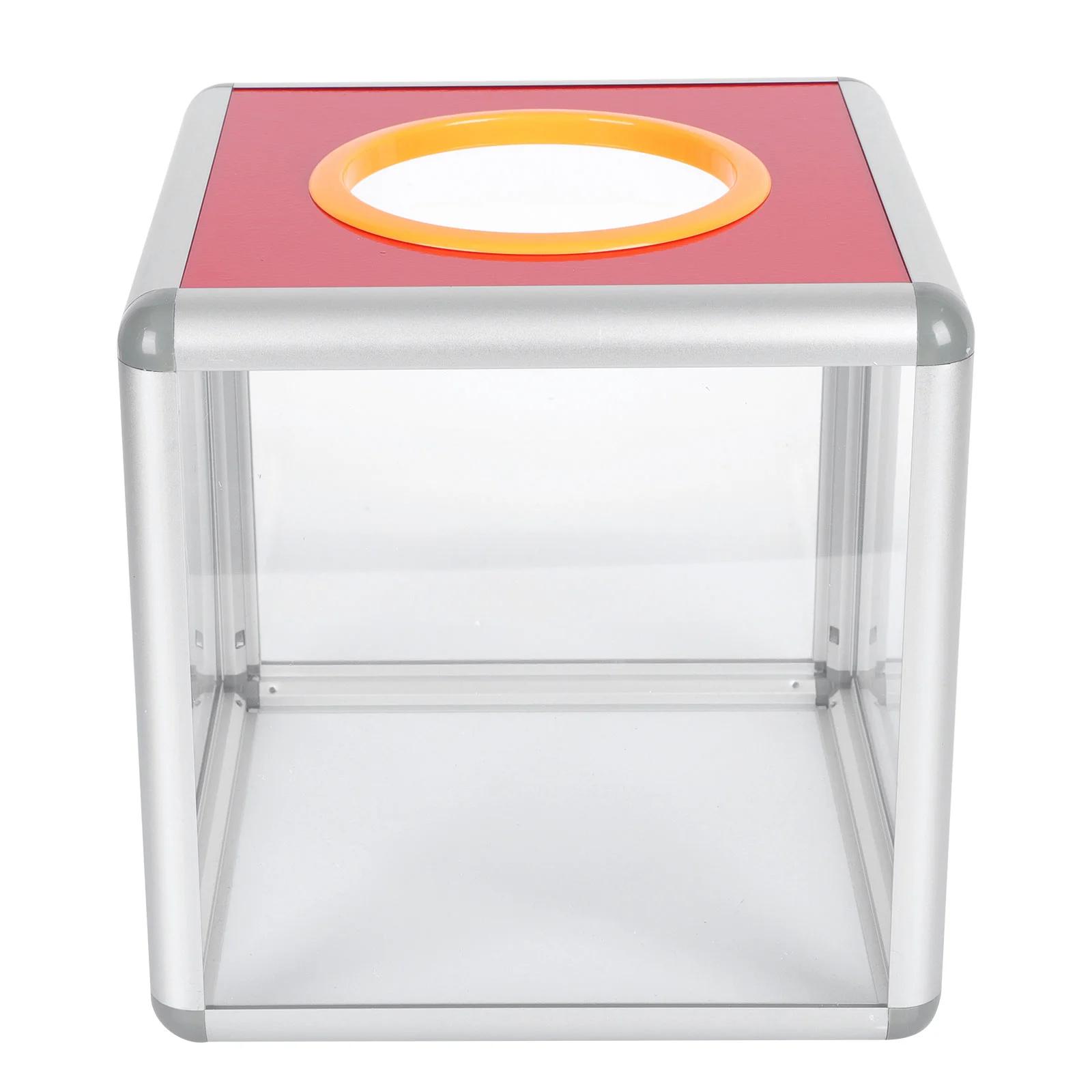 

Lottery Box Transparent Case Storage Container Paper Work Desk Accessories Suggestion Letter Accessory