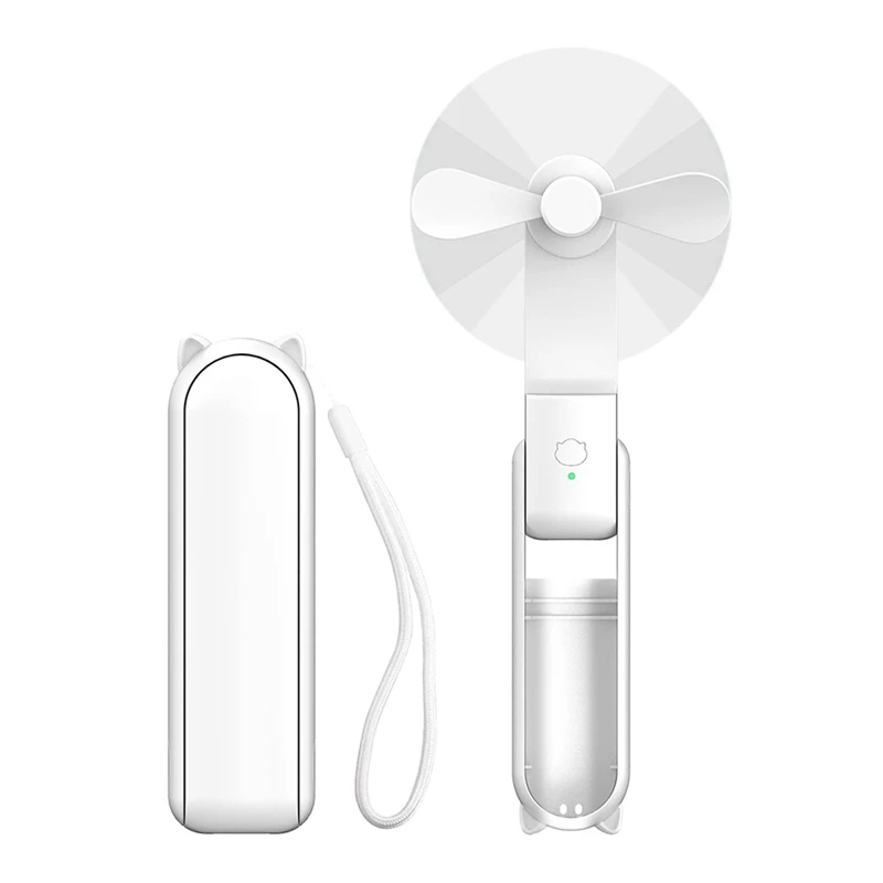 

Handheld Mini Fan, Portable Foldable Fan With USB Rechargeable, Small Pocket Fan For Travel Outdoor, 3 Speeds