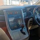 Для Toyota vellfire 2011 2014 Alphard Android 11 128GB Автомагнитола мультимедийный видеоплеер беспроводной CarPlay Тесла стиль экран