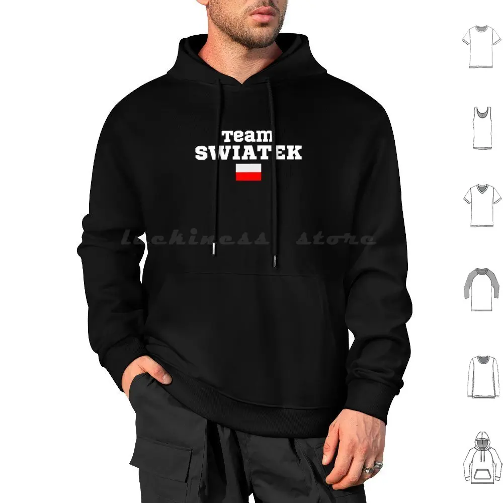 

Толстовки для тенниса Iga Swiatek-Team Swiatek-Iga Swiatek с длинным рукавом