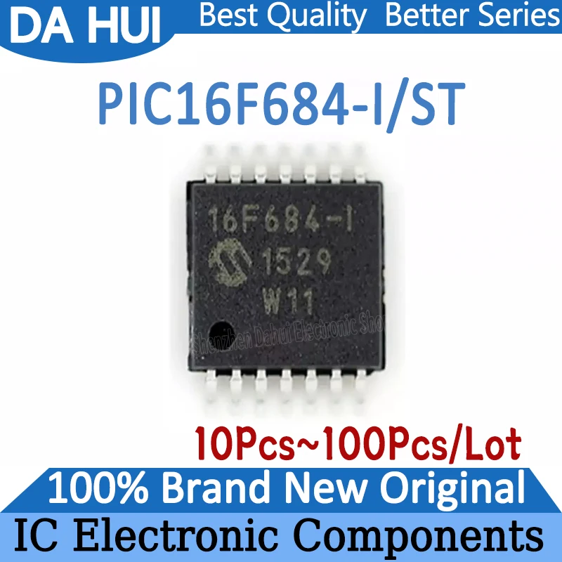 

PIC16F684-I/ST PIC16F684-I PIC16F684 16F684-I 16F684 PIC16F PIC16 PIC IC MCU Chip TSSOP-14 In Stock 100% Brand New Origin
