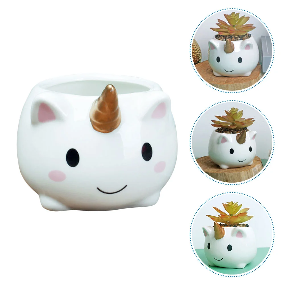 

Flower Planting Container Small Bonsai Flower Pot Household Balcony Flowerpot