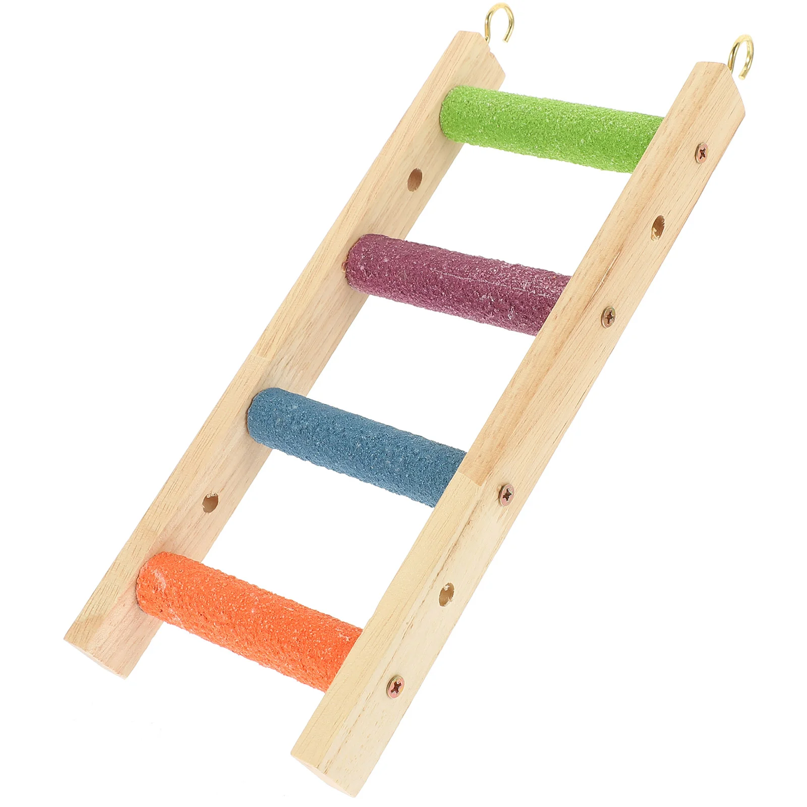 

Wooden Ladder Claw Grinding Ladder Bird Claw Grinding Ladder Stair Plaything