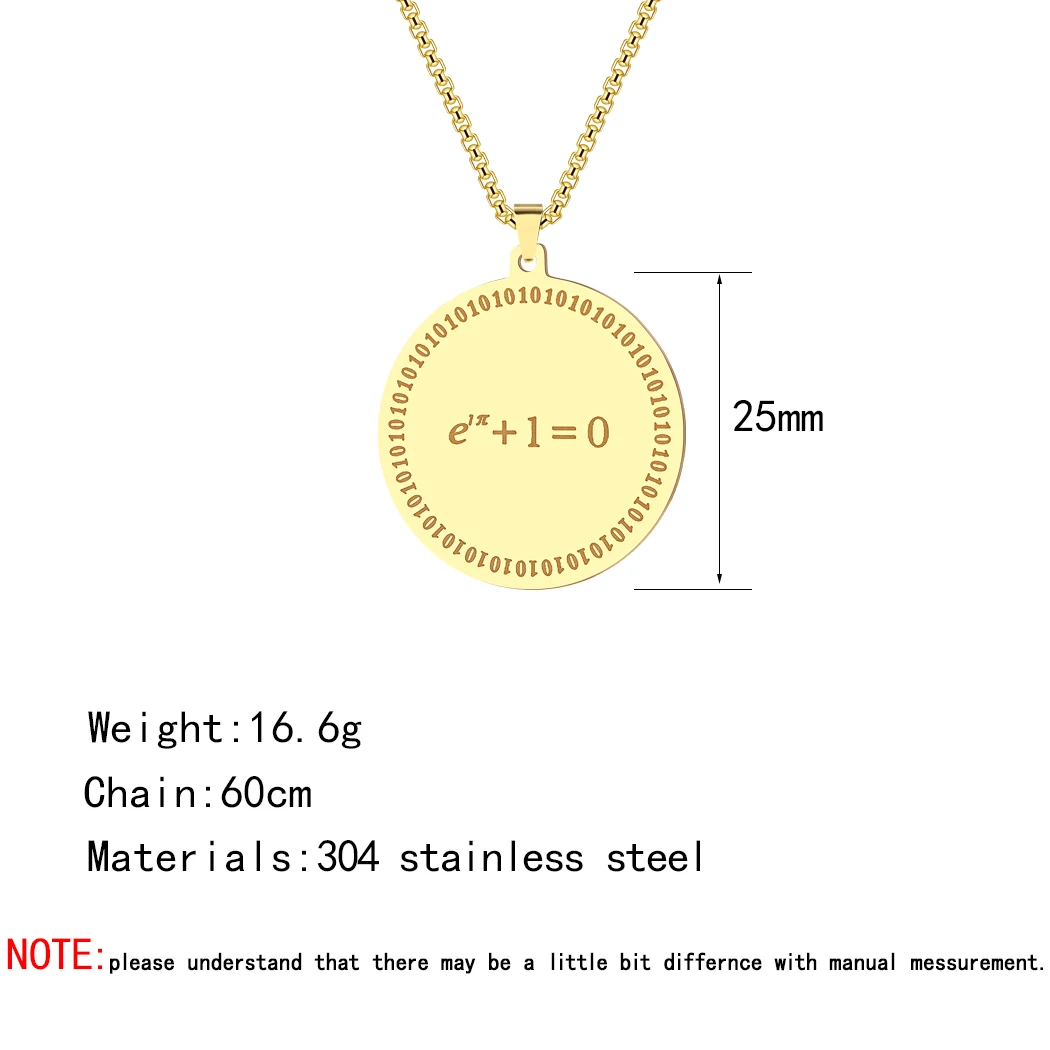 Ожерелье с подвеской в виде математики для женщин ошейник учителей ожерелье