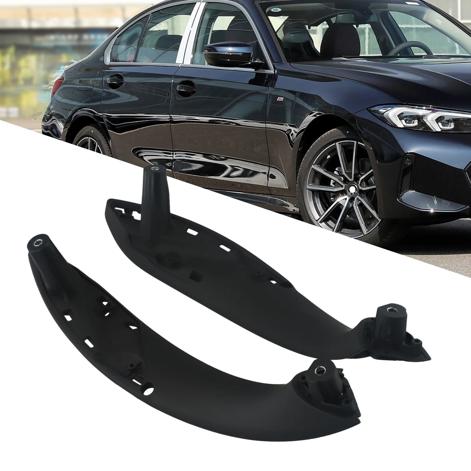 Внутренняя ручка двери автомобиля внутренняя отделка для BMW 320i передняя дверная