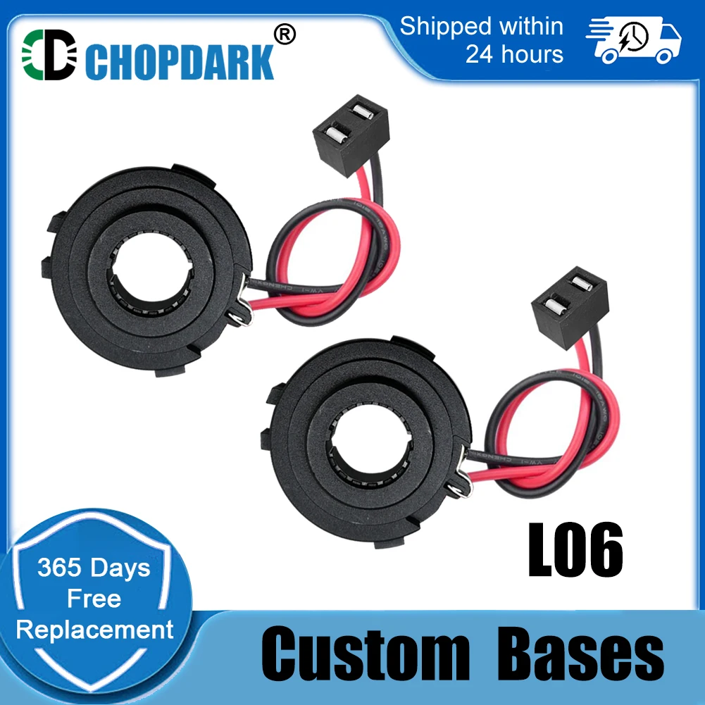 

Индивидуальные светодиодные базы для фар H7, адаптеры, держатели, фиксаторы для Golf 7 MK7 GOLF 6 Tiguan Sharan Multivan Touran Scirocco Passat B7