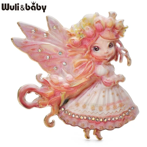 Броши-бабочки Wuli&baby