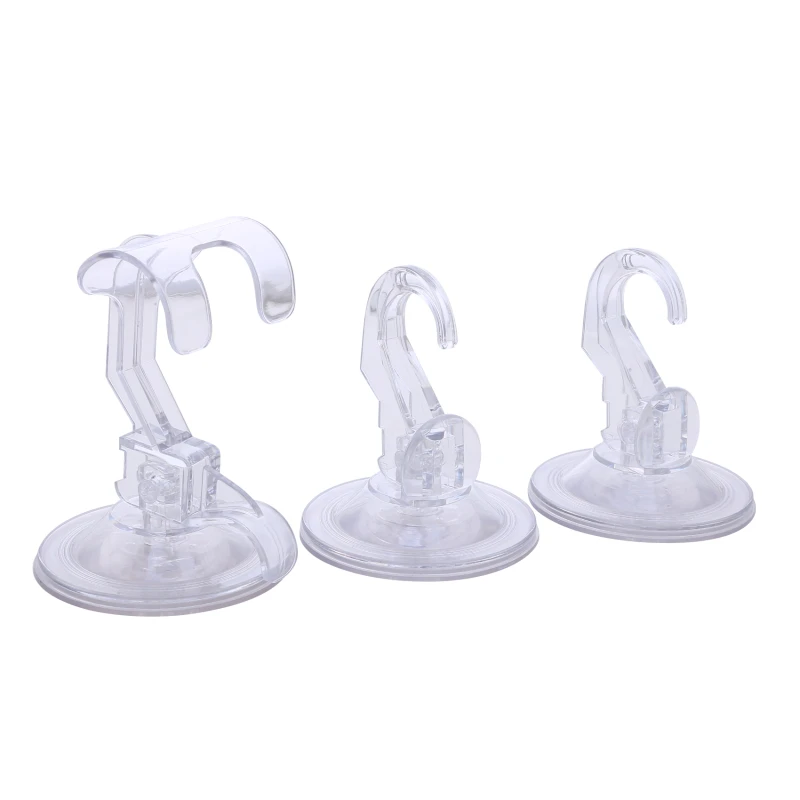 

Round Strong Vacuum Plastic Holder Suction Cup Seamless Hook Hanging Removable Bathroom Hanging Hook Towel Hanger Storage