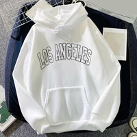 women hoodie hooded young style drawstring loose pullover spring hoodie girls pullover tops streetwear for daily wear