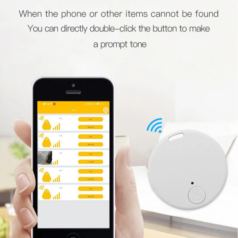 Фото GPS-трекер Xiaomi MIJIA Smart Mini Bluetooth 5.0: устройство для отслеживания домашних животных, детей, кошельков и автомобилей, совместимое с iOS и Android. №4