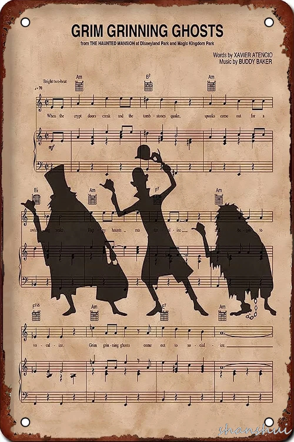 Винтажный особняк с привидениями автостопом призраками алюминиевая