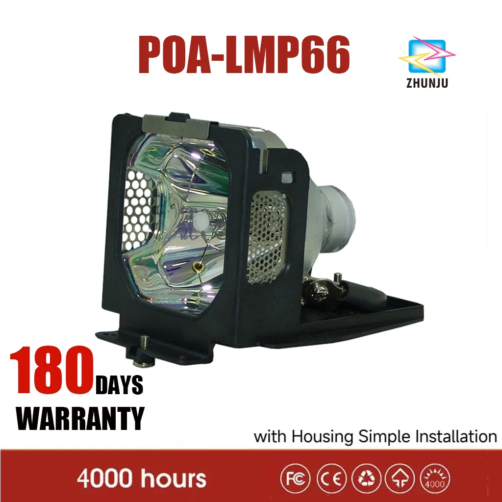 

Original Replacement Projector lamp Module POA-LMP66 for SANYO PLC-SE20 / PLC-SE20A