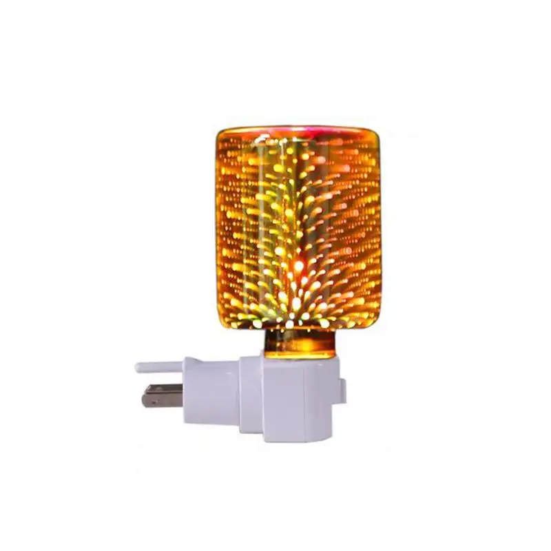 

D Cool Glass Plugin Aromatherapy Wax Melt Heater Fragrance Warmer Safe Aromatherapy Heater