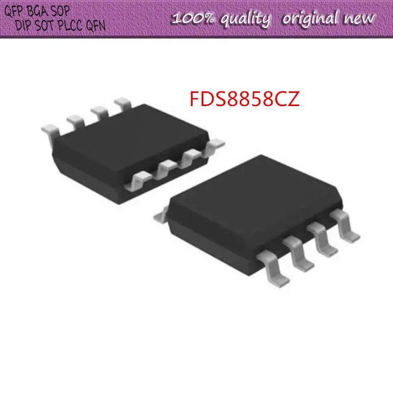 

Новинка 50 шт./партия FDS8858CZ FDS8858C FDS8858 8858CZ SOP-8