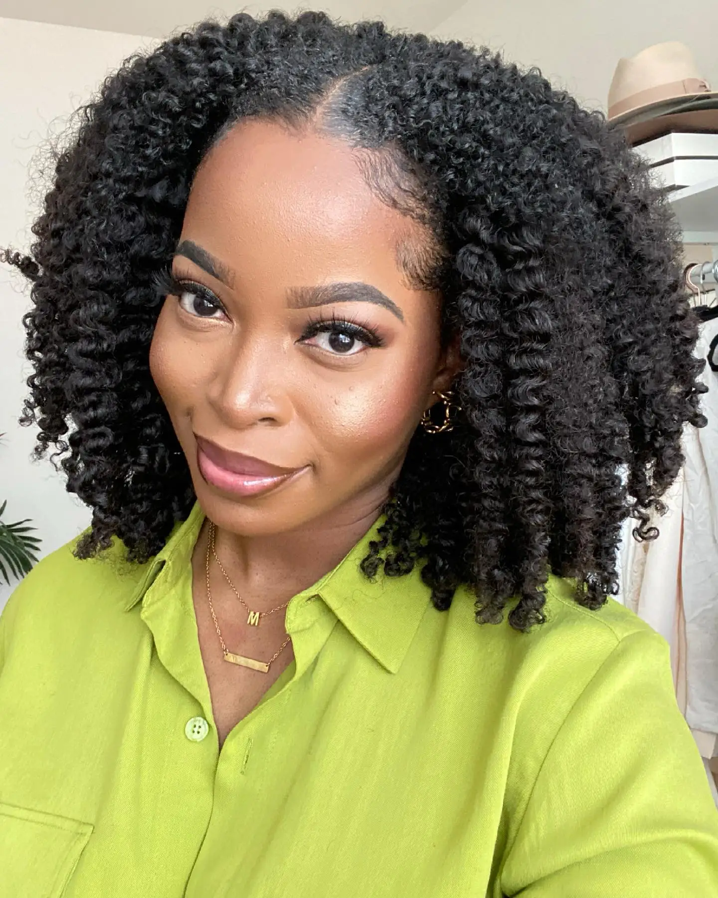 

Кудрявый кудрявый парик с V-образной частью, человеческие волосы, бразильские неповрежденные волосы, без клея, без оставления, для начинающи...