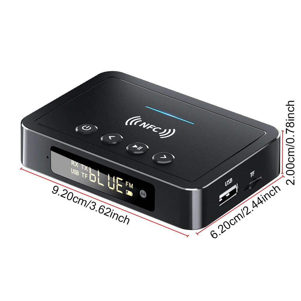 3 5 мм AUX/RCA/USB U диск/TF вход Bluetooth приемник передатчик 4 пульт дистанционного