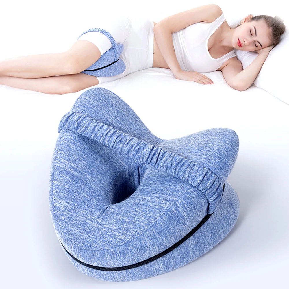 

Orthopedic Knee Pillow for Sleeping Memory Foam Leg Positioner Pillows Knee Support Cushion Between The Legs Hip Pain Sciatica