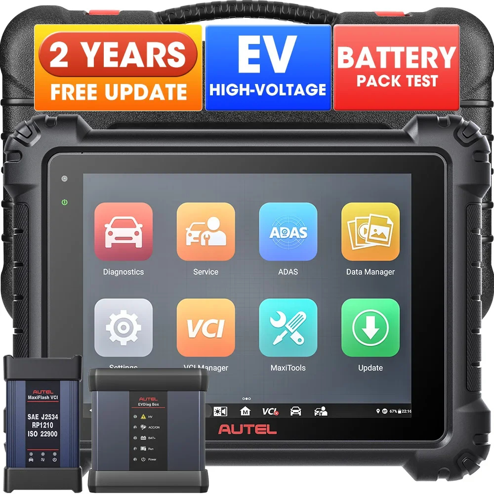 2024 Autel Maxisys Ms909ev Ms 909 Ms909 Ev Altar Maxi Sys Ms908s Ms908p Высоковольтный профессиональный