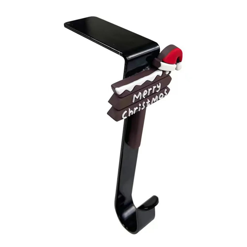 Праздничная атмосфера рождественские держатели для чулок вешалки камин