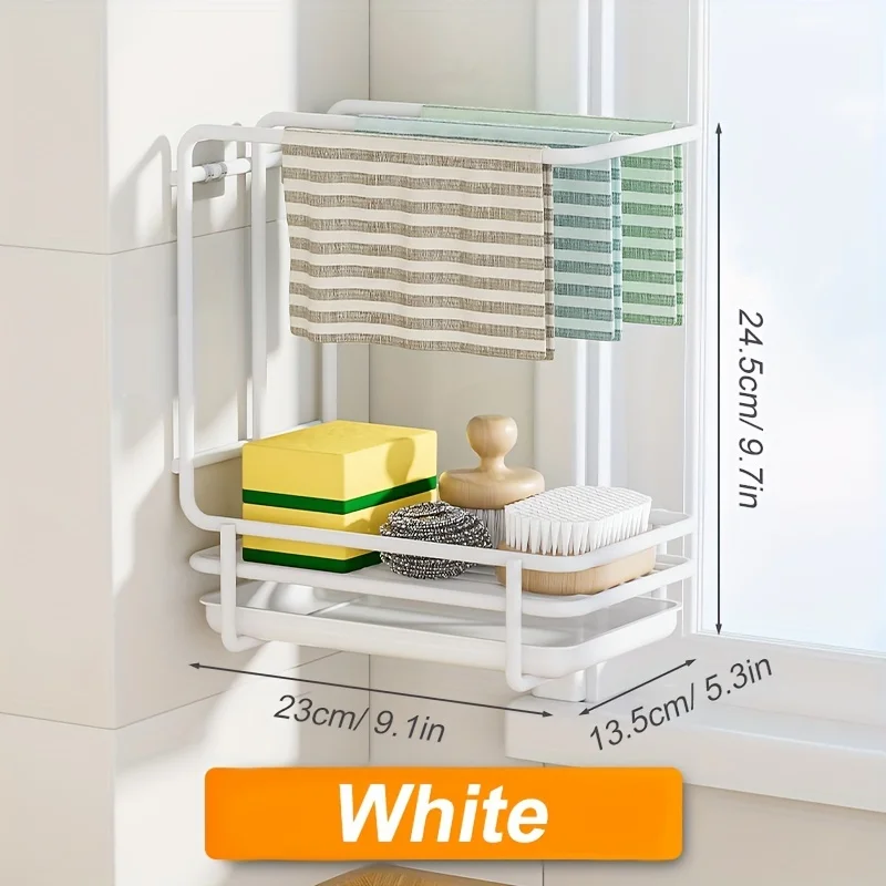 Черно-белый кухонный органайзер