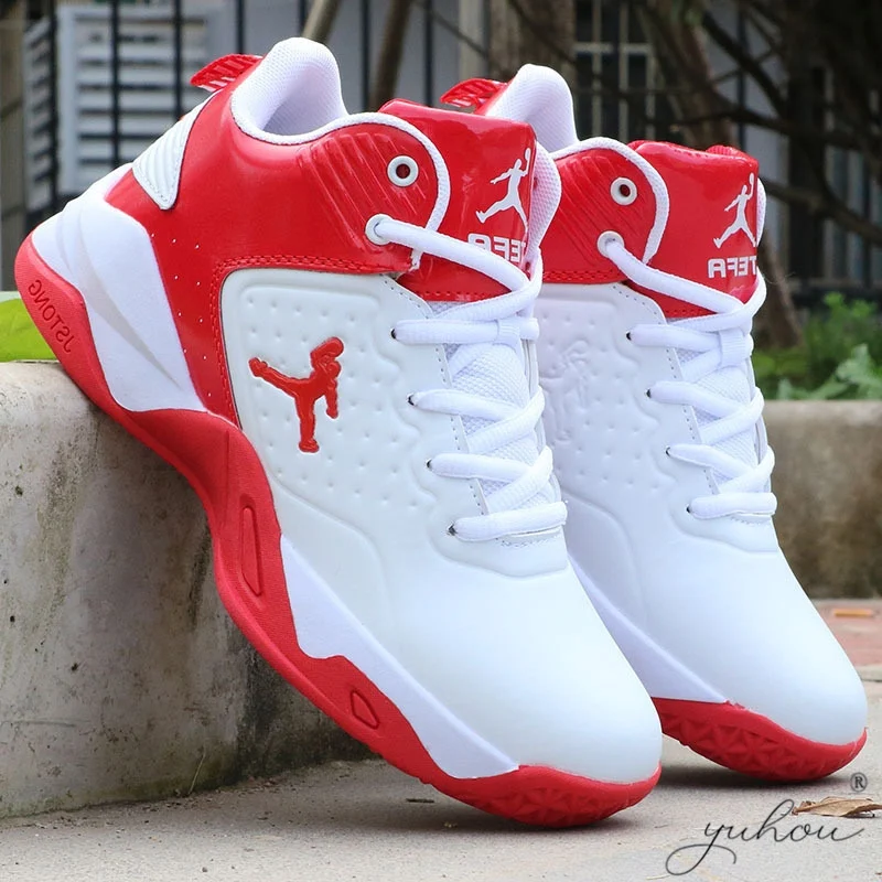 

YH Professional Men's Basketball Shoes High-Top Sneakers Male Comfortable Shoes Athletic Training Sport Shoes Chaussure Homme