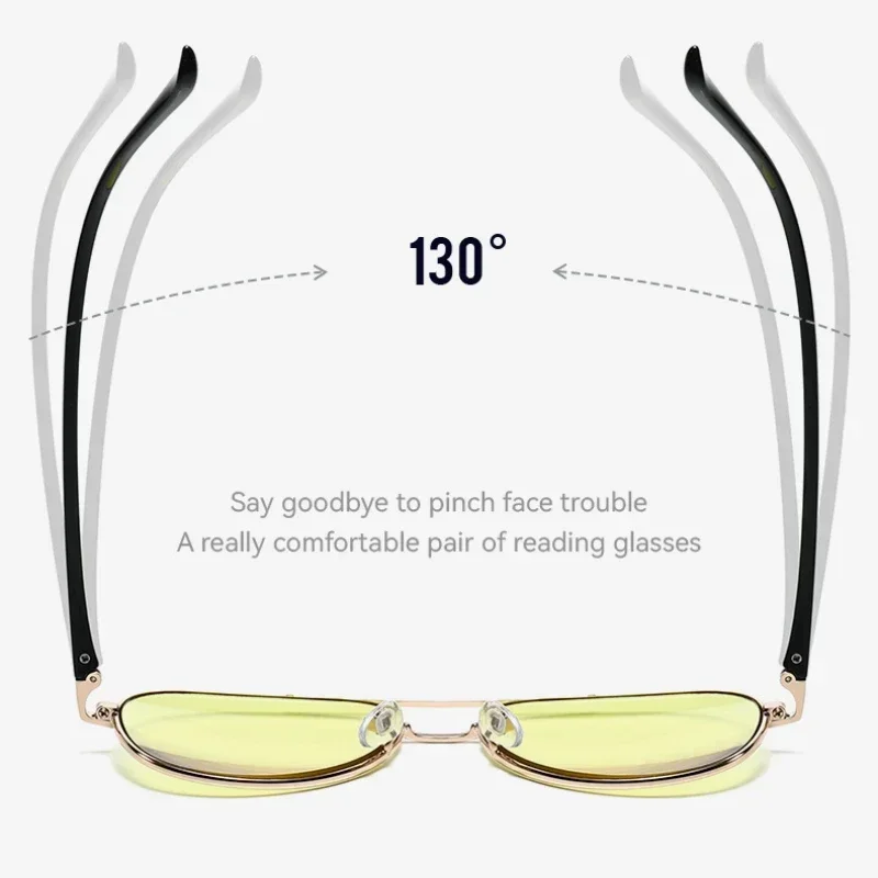 2024 меняющие цвет мультифокальные очки для пресбиопии анти-синий свет ночного