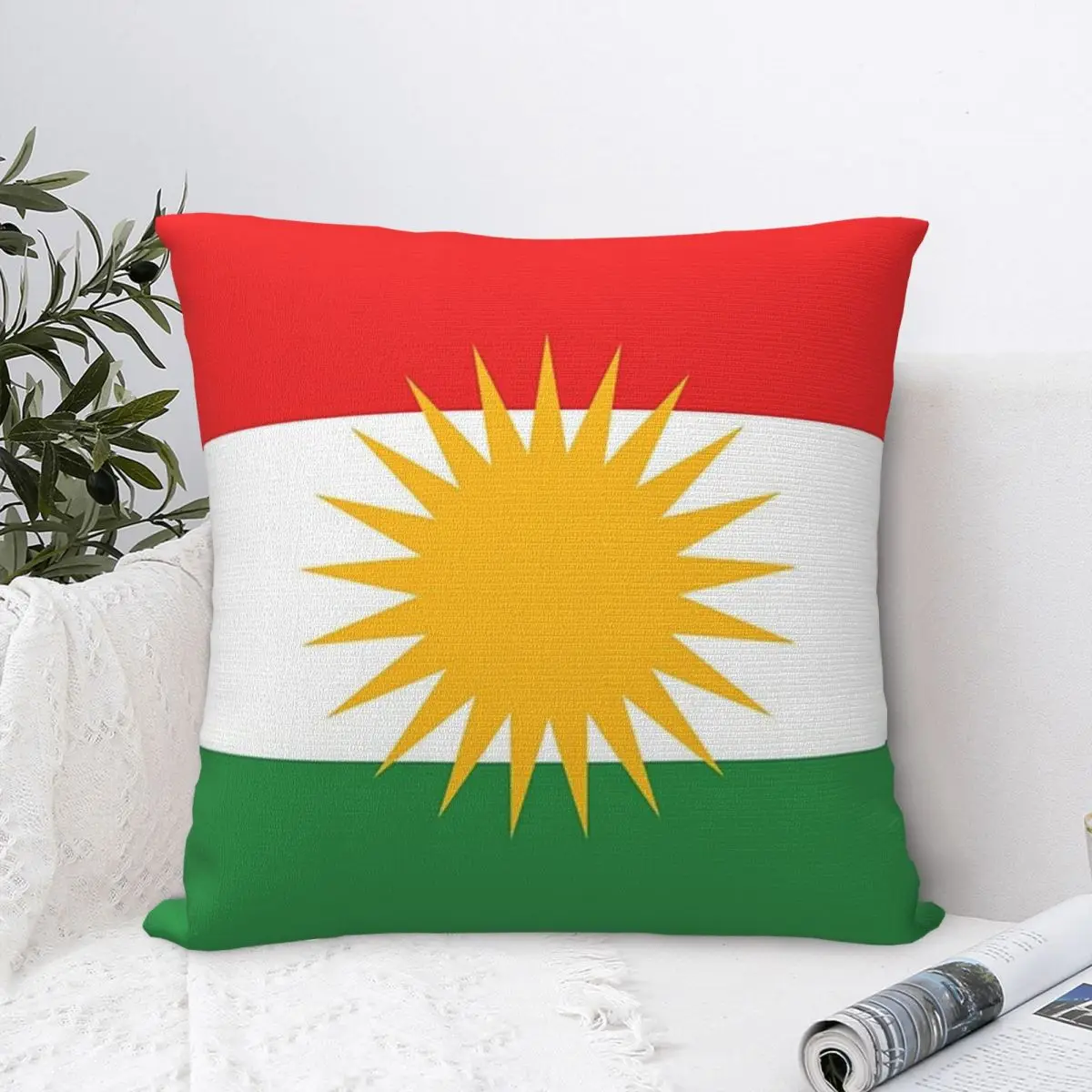 Kurdistan Курдский чехол из полиэстера удобная декоративная подушка для дивана